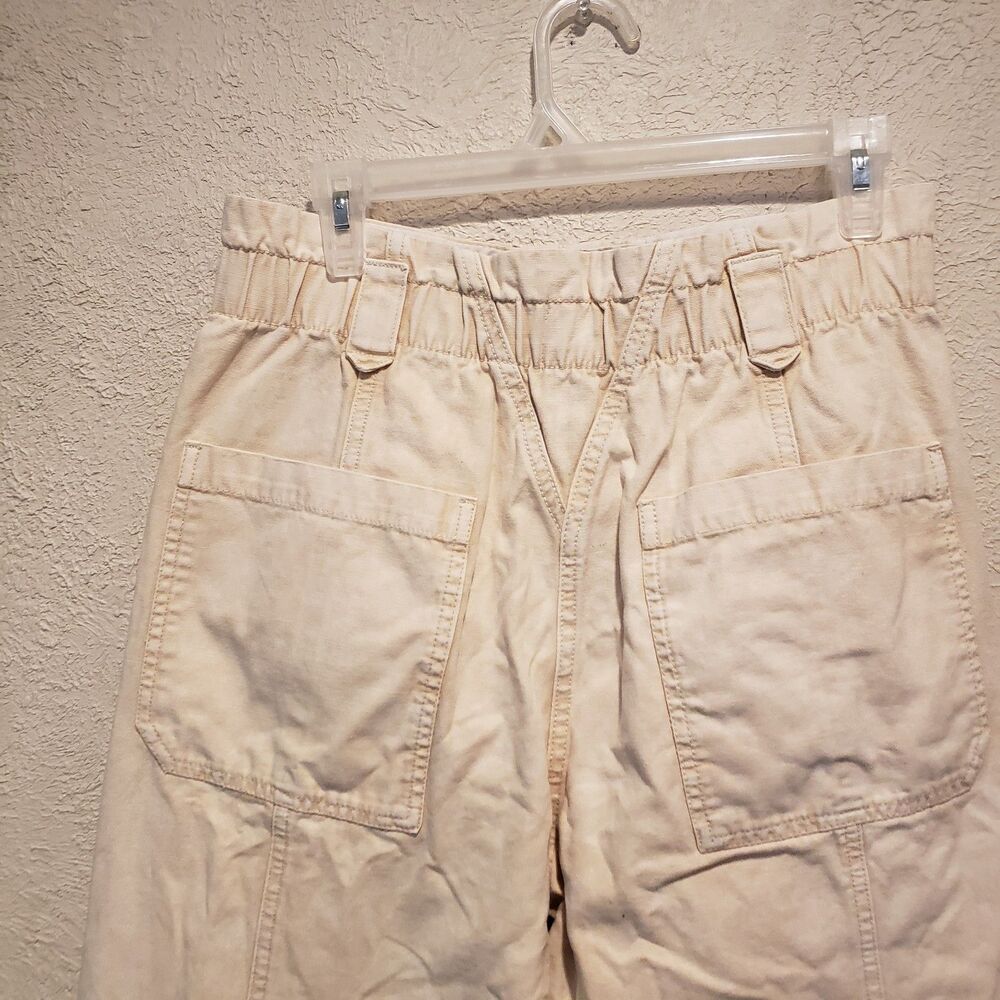 BDG Urban Outfitters Jean Joggers Womens Size S-P Cream Retro 90s Cargo Pocket - Picture 8 of 12